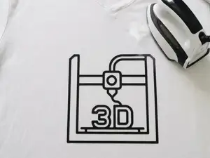 T-shirt print 3D printer