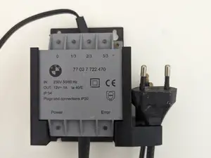 BMW motorcycle charger ( wall holder
