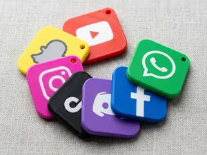 Ultimate Social Media NFC Keychain Collection