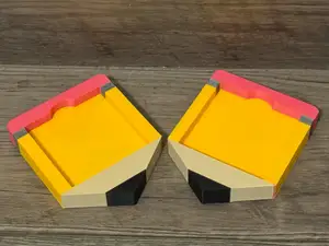Sticky Notepad Holder Pencil