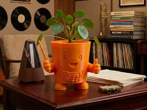 Music Happy Pot - The Cheerful conductor planter