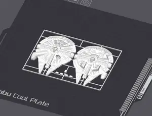 Millennium Falcon Kit Card - High Definition