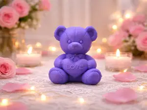 Romantischer Teddy mit Herz