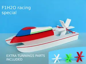 F1H2O boat - rubber band powered racing special