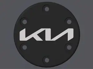 Kia centre cap for Logitech G29/G920/G923
