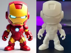 Iron Man 3DChibi