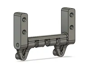 Axial AR44 Servo on Axle Mount
