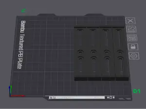 Kennzeichenhalter V2 (extra flach)
