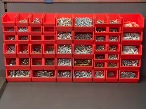 Modular organizing trays in many sizes.