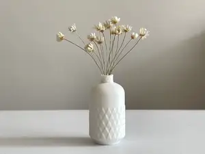 Miniature minimalist vases perfect for dollhouses