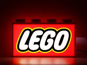 LEGOs Brick Logo Light Box