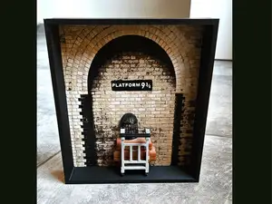 Platform 9 3/4 fan art inspired Harry Potter NOCOM