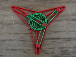 Triple piston fidget