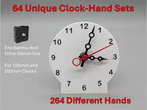 64 Sets Of Clock Hands