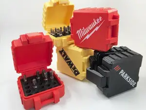 Pocket bit holder box