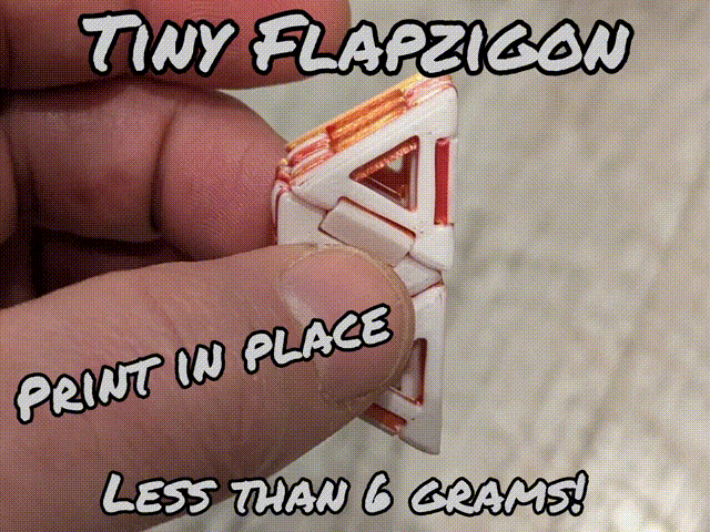 Tiny Flapzigon - Less than 6g!