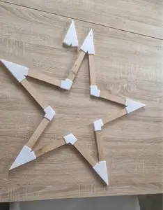 Weihnachts Stern Holzklötzchen