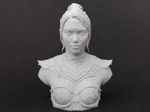 Kitana Bust 3D Print Model 555