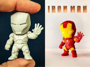mini flexi Iron Man