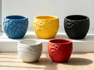 圆形小花盆一(Small round flowerpot 1)