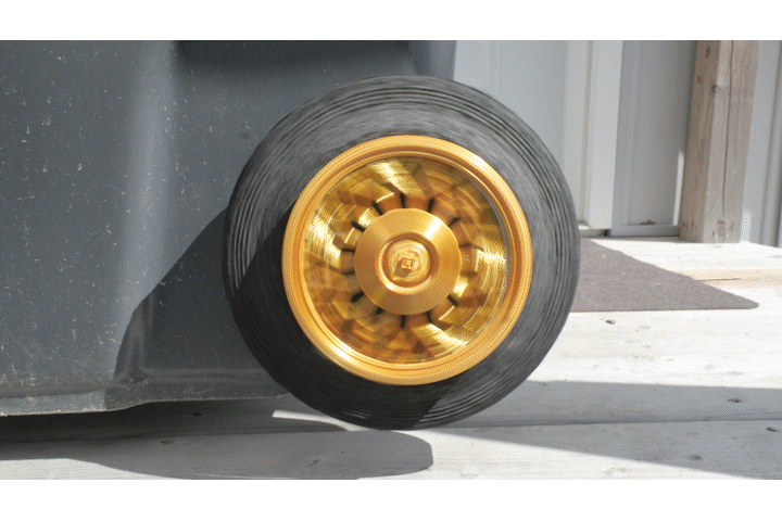 The Original: Trashcan Spinner Hubcap Rims