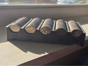 Quarter Holder 2.0 – Improved $50 Coin Organizer
