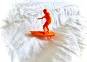 Surfer Low-poly