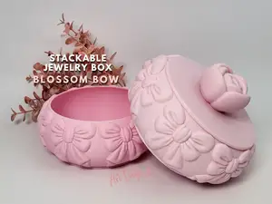 Stackable Jewelry Box - Blossom Bow