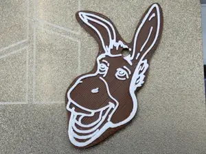 Gingerbread Donkey From Shrek Ornament & Keychain