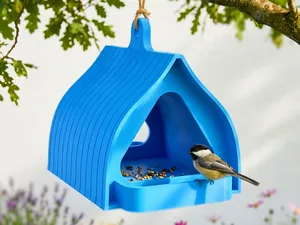 3D Printed Hanging Bird Feeder (Single Print)