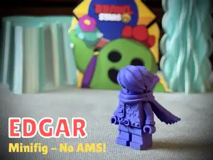 Brawl Stars Minifig Series EDGAR plain - No AMS