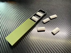 Chewing gum magnetic case