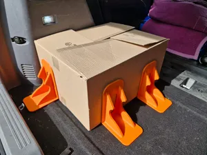 Universal Trunk Cargo Holder, Velcro + Strap