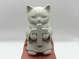 Kitten with Cross