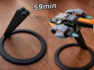 LEGOs Floating Display Stand |