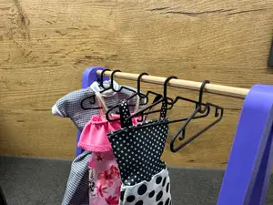 Modern Doll Clothes Hangers – Support-Free
