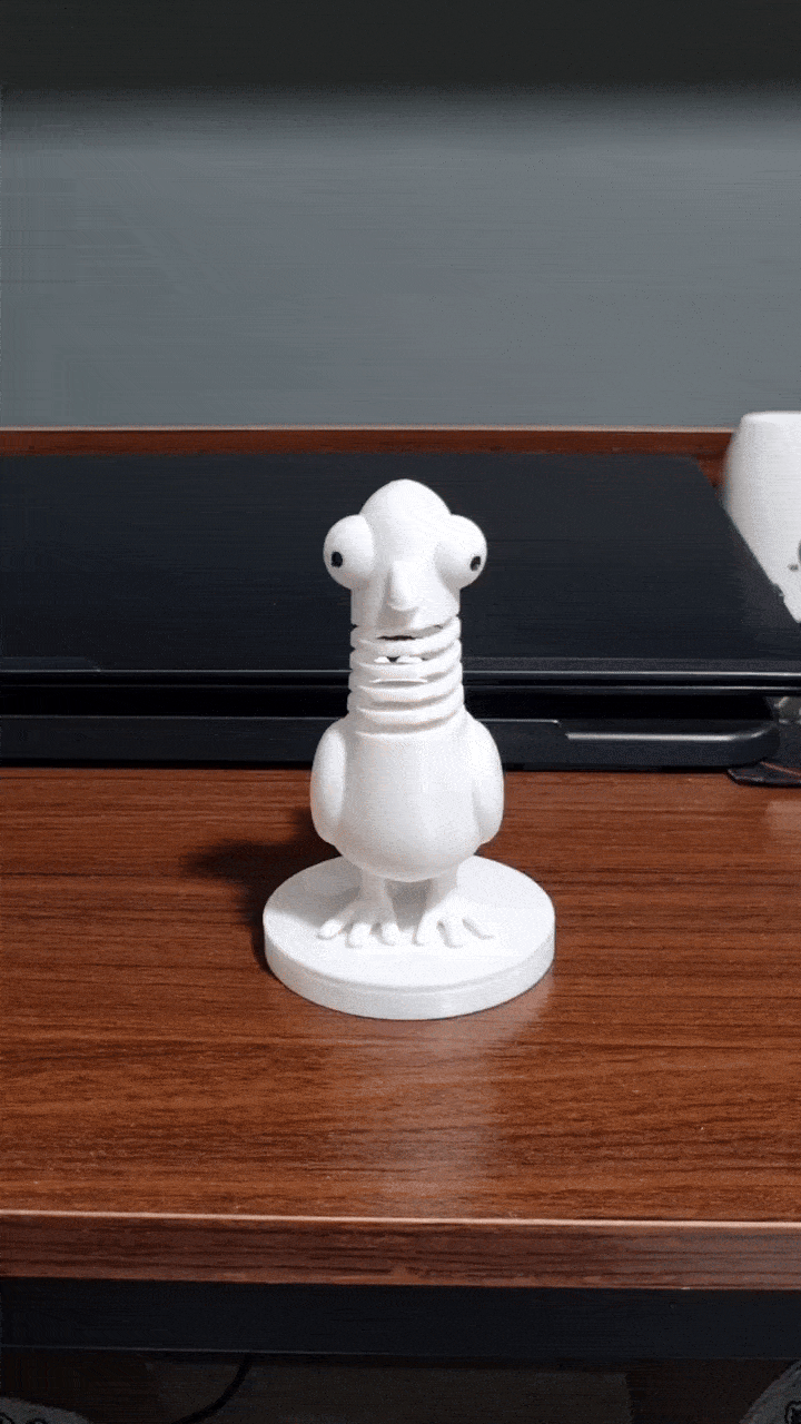 Flexible Bird Neck Pigeon – Wiggly Desktop Toy