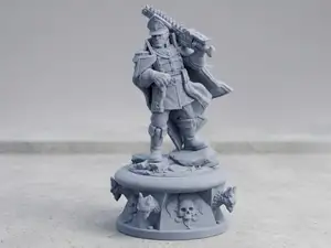 Statua Ciaphas Cain - terreno