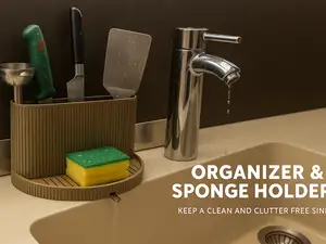 Kitchen Sink Organizer Sponge Holder