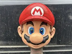 Super Mario hitch ball cover 