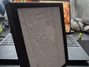 Premium Lithophane Frame & Stand LED Panel