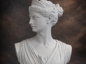 Diana – Busto Classico della Dea dei Boschi