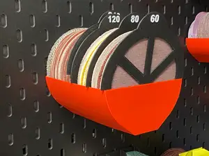 Skådis holder for 125mm / 5" sanding discs