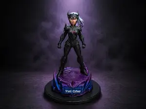 Vexi Cyber – Neon Core Universe Figure