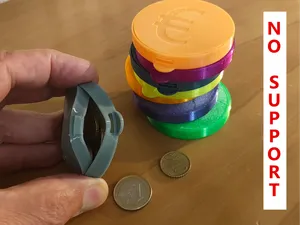 TPU coin purse for pocket or bag
