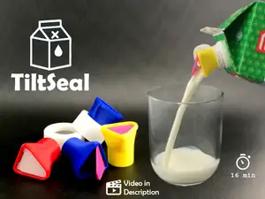 TiltSeal – Smart, Self-Sealing Pour Spout 