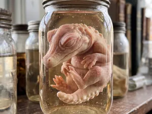 Crocodile Embryo Specimen Jar
