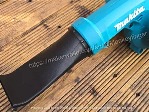 Makita DUB185/186 Air Blower - flat blade nozzle