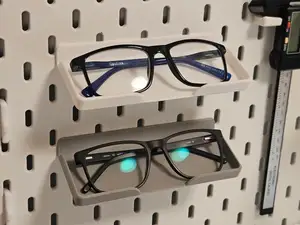 Ikea skadis glasses shelf
