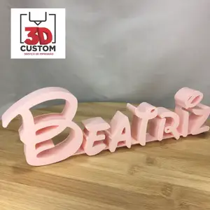 Name plates Female/Male - Disney font style